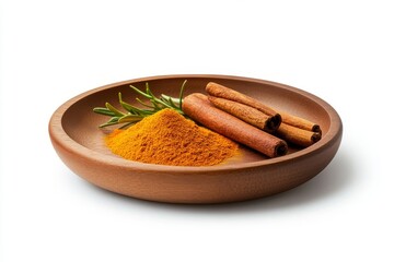 Poster - spices in a bowl