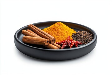 Poster - spices in a bowl