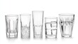 © Pixcellence - Collection of Elegant Empty and Full Drinking Glasses