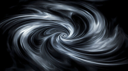 Wall Mural - swirling cosmic vortex resembling a galaxy. cosmic space vortex. illustration