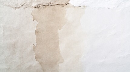 Wall Mural - a serene abstract watercolor texture featuring soft beige and white hues, creating a calming visual 