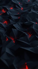 Wall Mural - a black and red image of a black and red pattern