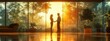 © ali - Businessman and Job Applicant Handshake in Modern Office Setting with Signed Contract and Successful Partnership