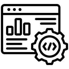 Software Outline Icon