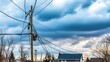© 宇宙 星空 - Storm damage to power lines disrupts electricity supply, highlighting the vulnerability of infrastructure during extreme weather conditions and the importance of resilience in modern society.