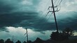 © 宇宙 星空 - Storm damage to power lines disrupts electricity supply, highlighting the vulnerability of infrastructure during extreme weather conditions and the importance of resilience in modern society.