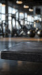 © Smart AI - close up of gym table with blurred fitness background