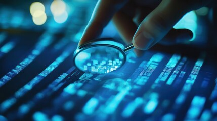 Cybersecurity Analysis: Magnifying Digital Data for Enhanced Security