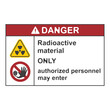 © 勝富 詹 - radioactive material flat symbol