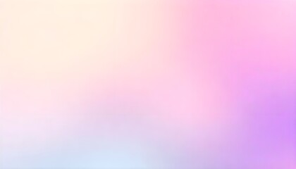 Leinwandbilder - An abstract color gradient background featuring soft pastel hues, with a smooth gradation texture