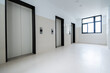© xy - Elevator corridor in the modern building