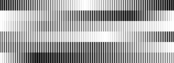 Wall Mural - black line halftone gradient strips. fading stripe gradation background. repeating linear pattern ba
