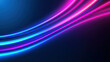 © Gun - Vibrant Curving Beams of Light in Sci-Fi Inspired Background with Neon Colors