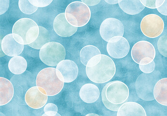 Wall Mural - Pastel Bubble Background