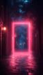 © DC - Neon Pink Alley at Night