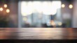 © CLOVER BACKGROUND - Warm Rustic Tabletop: A rustic wooden table with a warm, natural grain pattern, beautifully lit by soft, warm lighting, creating a cozy and inviting atmosphere.