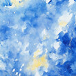 © Meera Graphic  - Abstract Blue Watercolor Texture Background Pastel Sky Design Painting Art soft airy calm wash image