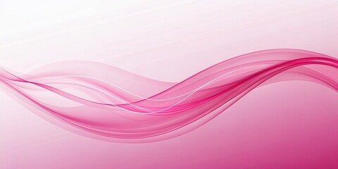 Abstract Pink Swoosh Background - Elegant Swirl Design for Modern Presentations