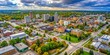 © Man888 - Aerial View of Waterloo, Ontario Downtown Core - Canadian Cityscape