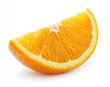 © Fitri - Juicy orange slice isolated on white. (2)