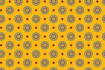 Seamless African Cloth Pattern