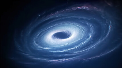 Wall Mural - Spiral Galaxy in Deep Space