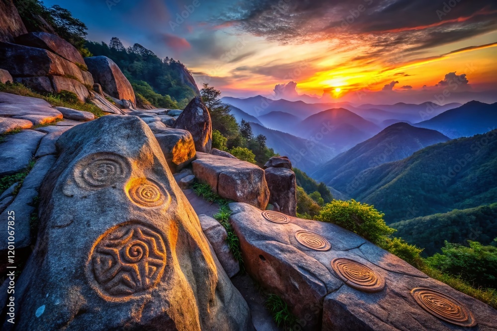 Enigmatic Ancient Symbols & Rituals: Mysterious Landscape Photography ...