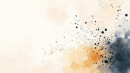 Poster - Watercolor concept. Abstract watercolor splash with soft colors creating a modern artistic background.