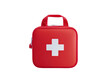 © Alexander - Isolated Red First Aid Kit Front View