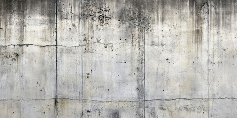Naklejka na meble Textured concrete wall featuring a grunge appearance with gray tones and visible cracks, selective focus on areas for depth and detail enhancement