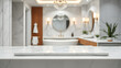 © Kanomaoi - A luxurious bathroom with a freestanding bathtub