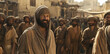 © Daniel - A Dramatic Reunion: Jacob and Esau's Powerful Moment of Reconciliation in a Picturesque Village