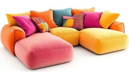 Poster - pillows on a sofa