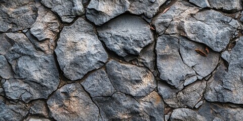 Poster - Abstract natural background featuring an old stone surface that showcases unique textures and patterns. This old stone surface provides a stunning visual element for creative projects.