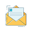 © Waliul - email inbox icon, email inbox vector illustration-simple illustration of email inbox, perfect for email inbox logos and themed design