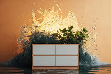 Wall Mural - generated image