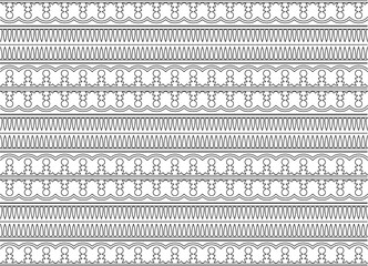 vector illustration sketch design background pattern abstract vintage ethnic traditional