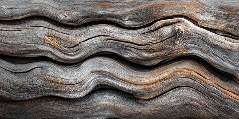 Poster - Close up drift wood textures create a stunning background, showcasing the natural beauty and unique patterns found in drift wood textures that enhance any visual composition.