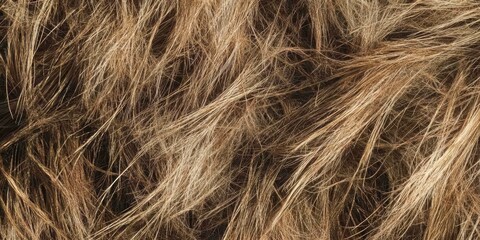 Poster - Dry and nearly rotten fibers from palm trees create a unique texture, showcasing the natural beauty of palm tree fibers as they age and transform over time in various environments.