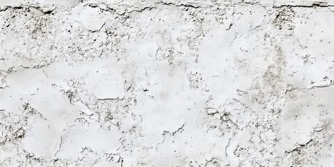 Leinwandbilder - Seamless texture of a white cement wall featuring a rough surface, complemented by a concrete floor, perfect for backgrounds in retro and construction themed projects.