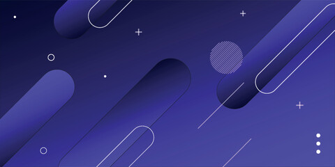 Wall Mural - minimal geometric background. cool background design for posters. vector illustration