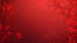 © rehan - Abstract Red Floral Design Background Image