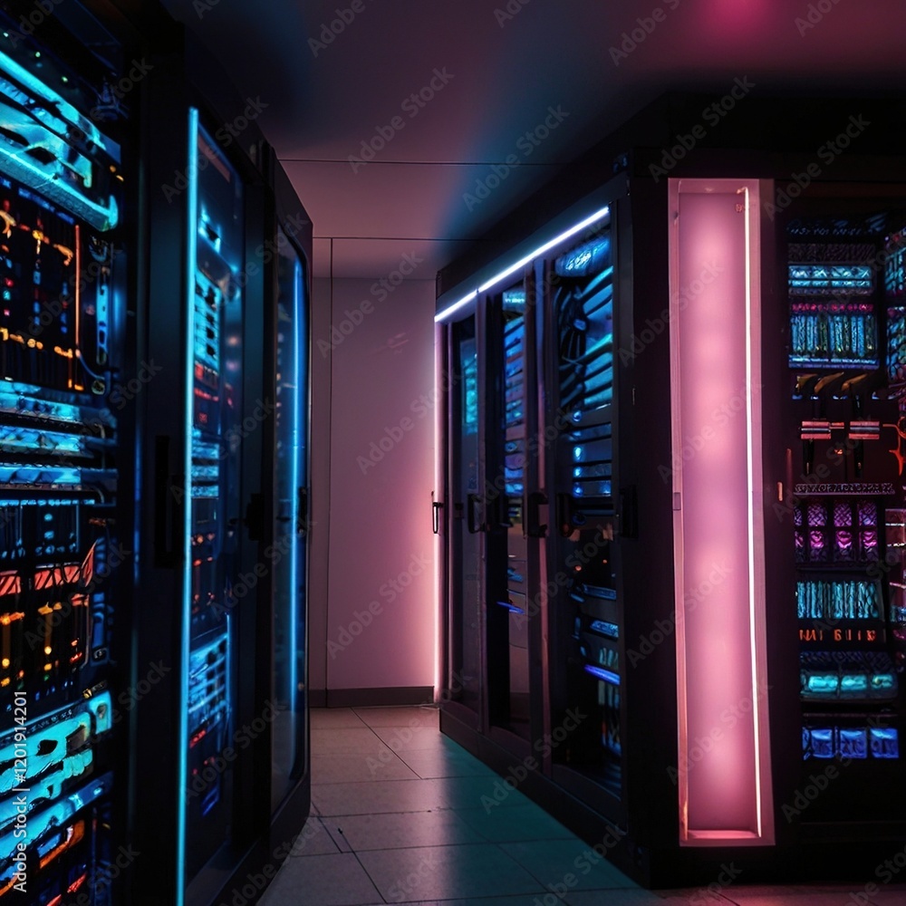 Ict Server Room Racks erver rooms,room with servers,data center,,server rack with servers ...
