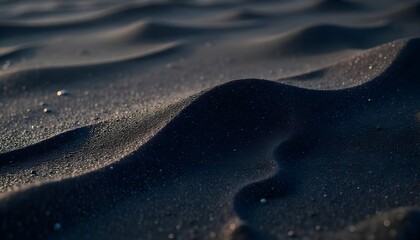 Aufkleber - black sand texture