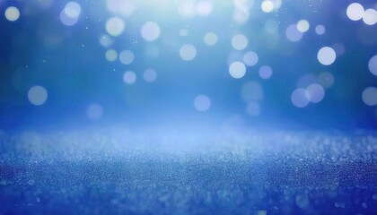 Fototapete - abstract underwater inspired blue gradient with light bokeh effects for serene background designs, digital aesthetics, and aquatic themes