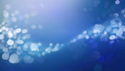 Fototapete - abstract underwater inspired blue gradient with light bokeh effects for serene background designs, digital aesthetics, and aquatic themes