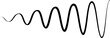 © Sigit - Black on white Horizontal zig zag line wave element
