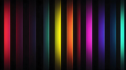 Minimal abstract gradient with vibrant neon tones transitioning into black, creating a futuristic design under clean lighting