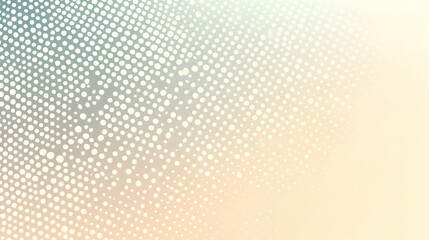 Wall Mural - subtle pattern of evenly spaced dots in neutral tones on a soft gradient background forming a clean 