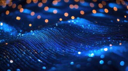 Wall Mural - ocean wave at night